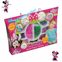 Disney Minnie Mouse Çantalı Boncuk Takı Tasarım Seti