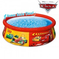 İntex Cars Desenli Şişme Aile Havuzu 183x51Cm