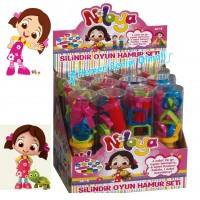 Niloya Silindir Oyun Hamur Set Orijinal Lisanslı 