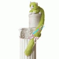 Peluş Kedi uzun kuyeuklu 25 cm 