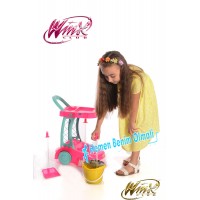 Winx Arabalı Arabalı Vileda Temizlik Seti 