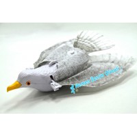 Oyuncak Pilli Işıklı Kanat Çırpma Gerçekçi Uçuş Martı