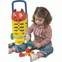 Legolu  Pazar Arabası 125 Parça Legolu 