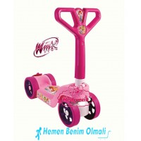 Winx 4 Tekerlekli Kız Çocuk Scooter 