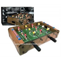 Ahşap Soccer Game Masa Üstü Mini Langırt