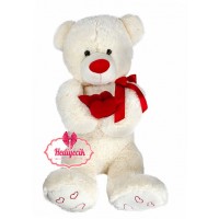 Peluş ayı 100 Cm Kucak bolusu Kalpli Ayı